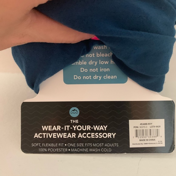 Multi use - wrap, band, scarf - Teal - New - Picture 6 of 6